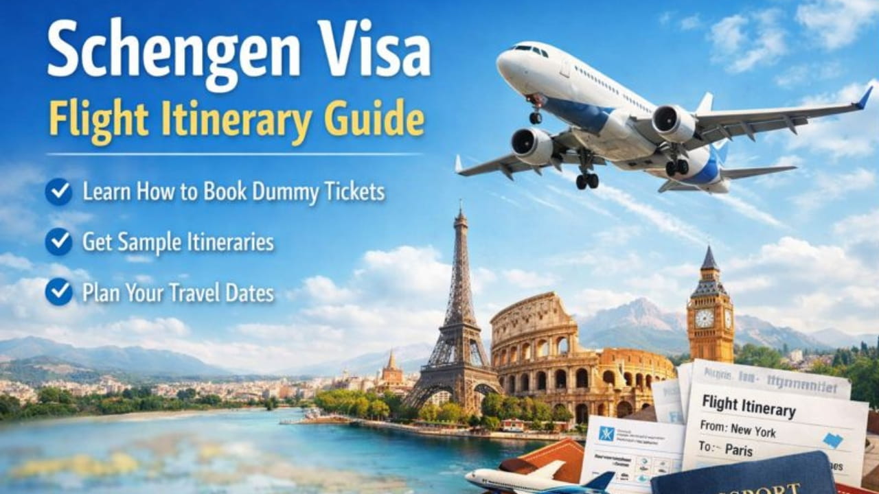 Schengen Visa Flight Itinerary Guide