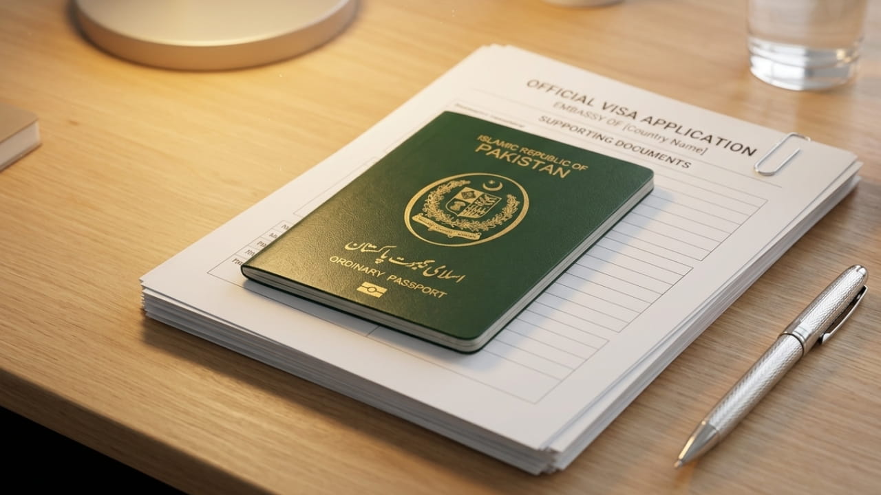 Visa Checklist Generator - Required documents for Pakistani passport holders