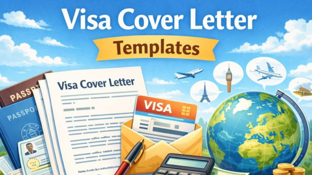 Visa Cover Letter Templates